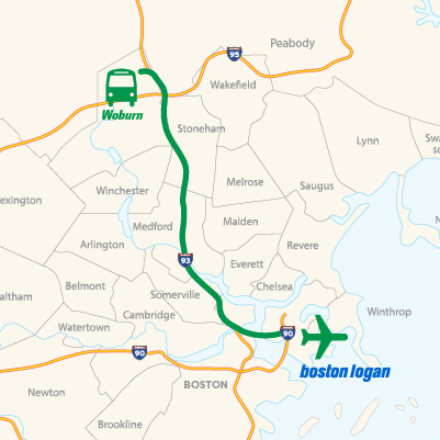 LOGAN EXPRESS WOBURN visual data 2